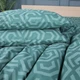Комплект постельного белья MirSon Полуторный 143х210 см 17-0622&nbsp;Geometry&nbsp;Emerald Бязь (2200008197759) - изображение 4