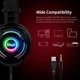 Игровые наушники IPega Gaming PG-R008 с микрофоном и LED RGB подсветкой проводные Black - изображение 8
