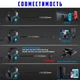 Ігрові навушники Onikuma K8 з мікрофоном і RGB підсвіткою дротові Black - зображення 4