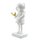 Banksy Deep Sea Diver Figure біла з золотою пташкою 30 см - зображення 3