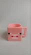 Кружка JINX Minecraft Pig рожева - изображение 2