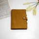 Обкладинка на блокнот А5 з натуральної шкіри, колір Койот. Leaflet Leather - зображення 1