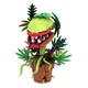 Конструктор букет цветы “Растение-Пиранья Audrey II” цветок каннибал хищник монстр людоед Марио орхидея на 327 элементов - изображение 2