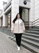 Fashions • Жіноча куртка Адалін Fashions 74 світло-бежевий (мод 08-мк) - зображення 2