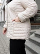 Fashions • Жіноча куртка Адалін Fashions 74 світло-бежевий (мод 08-мк) - зображення 4