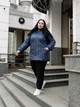 Fashions • Жіноча куртка Адалін Fashions 74 темно-синій (мод 08-мк) - зображення 6