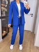 Fashions • Женский брючный костюм Вивальди Fashions 42-44 электрик (2207-бу) - изображение 5