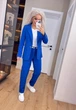 Fashions • Женский брючный костюм Вивальди Fashions 42-44 электрик (2207-бу) - изображение 9