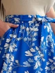 Fashions • Жіноча спідниця у квіточку Stef Fashions 56-58 синій (1738-аз) - зображення 7