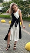 Fashions • Жіноча літня сукня "Неоніла" Fashions 42-44 чорно-білий (9248-мо) - зображення 1