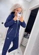 Fashions • Костюм жіночий прогулянковий Dannie Fashions 58-60 темно-синій (#503/а-ел) - зображення 7