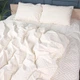 Комплект постельного белья MirSon Двуспальный 175х210 см 17-0623&nbsp;Geometry&nbsp;Creamy Бязь (2200008198282) - изображение 1