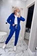Fashions • Костюм женский прогулочный Dannie Fashions 58-60 электрик (#503/а-ел) - изображение 3