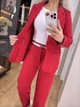 Fashions • Женский брючный костюм Вивальди Fashions 50-52 красный (2207-бу) - изображение 5