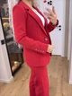 Fashions • Женский брючный костюм Вивальди Fashions 50-52 красный (2207-бу) - изображение 10
