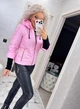 Fashions • Куртка женская с довязом "Dream" Fashions 44 розовый (№3508/а-мк) - изображение 5