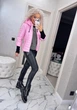 Fashions • Куртка женская с довязом "Dream" Fashions 44 розовый (№3508/а-мк) - изображение 7