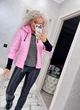 Fashions • Куртка женская с довязом "Dream" Fashions 44 розовый (№3508/а-мк) - изображение 9