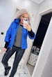 Fashions • Куртка женская с довязом "Dream" Fashions 50 электрик (№3508/а-мк) - изображение 9