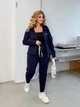 Fashions • Костюм жіночий прогулянковий Dannie Fashions 50-52 темно-синій (#503-ел) - зображення 6