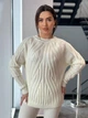 Fashions • Светр жіночий Peony Fashions 44-56 молоко (778-нс) - зображення 8