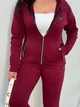 Fashions • Костюм жіночий прогулянковий Dannie Fashions 58-60 бордовий (#503-ел) - зображення 3