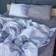 Комплект постельного белья MirSon двуспальный 175x210 см 17-0748 Circles in Checks бязь (2200010847468) - изображение 1