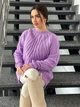Fashions • Светр жіночий Peony Fashions 44-56 бузок (778-нс) - зображення 9