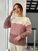 Fashions • Свитер женский Соломия Fashions 42-56 пудра (763-нс) - изображение 1
