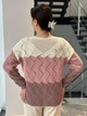 Fashions • Свитер женский Соломия Fashions 42-56 пудра (763-нс) - изображение 3