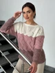 Fashions • Свитер женский Соломия Fashions 42-56 пудра (763-нс) - изображение 7