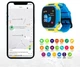 Смарт-часы AmiGo GO008 GLORY GPS WIFI Blue/Yellow - изображение 7