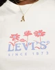 Футболка бавовняна жіноча Levi's The Perfect Tee 173692113 XS Кремова з принтом (5401105679415) - изображение 5