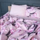 Комплект постільної білизни MirSon євро 200x220 см 17-0744 Pink Tulips бязь (2200010845310) - зображення 2