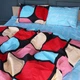Комплект постельного белья MirSon евро 200x220 см 17-0747 Turquoise Details бязь (2200010846935) - изображение 1