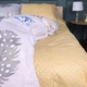 Комплект постельного белья MirSon евро 200x220 см 17-0746 Feather Dots бязь (2200010846393) - изображение 2