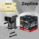 Каофеварка рожковая Zepline ZP-6803, 3000 Вт, капучинатор, кавоварка еспресо автоматина з молочником - изображение 1