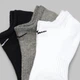 Набор женских носков коротких хлопковых Nike U Nk Everyday Cush Ns SX7673-964 38-42 3 пары Белый/Серый/Черный (194955549339) - изображение 6