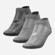 Набор женских носков коротких 4F Socks Cas F194 4FAW23USOCF194-92M 39-42 3 пары Разноцветный (5904698391295) - изображение 1