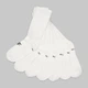 Набор женских носков высоких хлопковых 4F Socks Cas F219 4FWAW23USOCF219-10S 39-42 7 пар Белый (5904698436408) - изображение 3