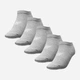 Набор женских носков коротких хлопковых 4F Socks Cas F214 4FWAW23USOCF214-27M 39-42 5 пар Серый (5904698436095) - изображение 1
