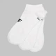 Набор женских носков коротких хлопковых 4F Socks Cas F197 4FAW23USOCF197-10S 35-38 3 пары Белый (5904698392469) - изображение 4