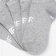 Набор женских носков коротких хлопковых 4F Socks Cas F214 4FWAW23USOCF214-27M 39-42 5 пар Серый (5904698436095) - изображение 5
