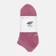 Набор женских носков коротких хлопковых 4F Socks Cas F214 4FWAW23USOCF214-54S 39-42 5 пар Розовый (5904698436071) - изображение 7