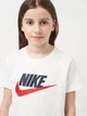 Детская футболка для девочки Nike K Nsw Tee Futura Hbr FZ5178-100 122-128 см Белая (197596458619) - изображение 4