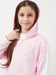 Детский спортивный костюм (толстовка + штаны) Adidas J 3S Ft Ts 220 JN6482 134-140 см Розовый (4067901416978) - изображение 5