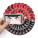 Набор стикеров наклейки Наруто Шаринган 50 штук Naruto Sharingan - изображение 5