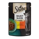 Влажный корм для кошек Sheba Select Slices с курицей и говядиной в соусе, 85 г - изображение 1
