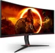 Монитор 34" AOC Gaming CU34G2XP 2K VA 180 Гц Б/В - изображение 3