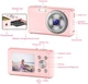 Фотокамера Jckkkcfug 48Мп / CMOS / UHD 30fps / 16Х зум / Розовая Б/В - изображение 3
